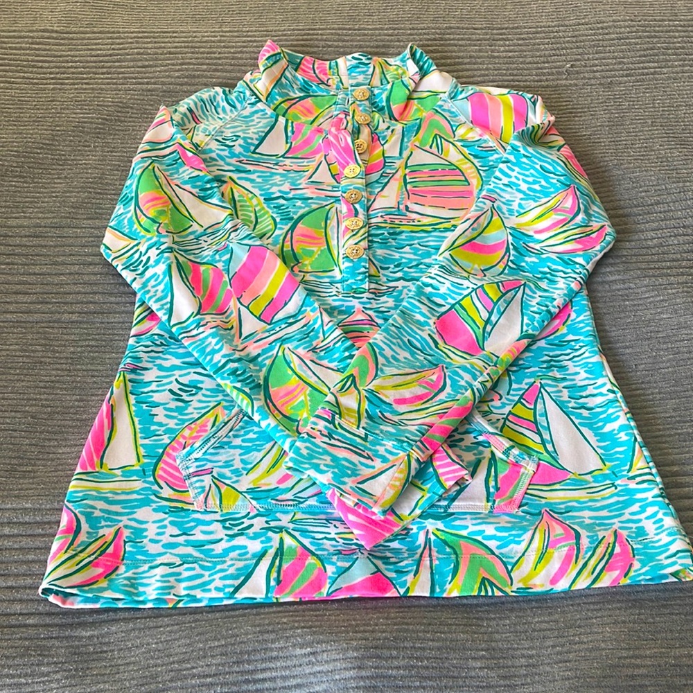 Lilly Pulitzer captain popover